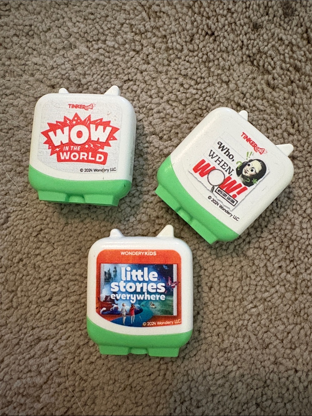 Wondery Kids Pocket Tonies - THREE OF FOUR